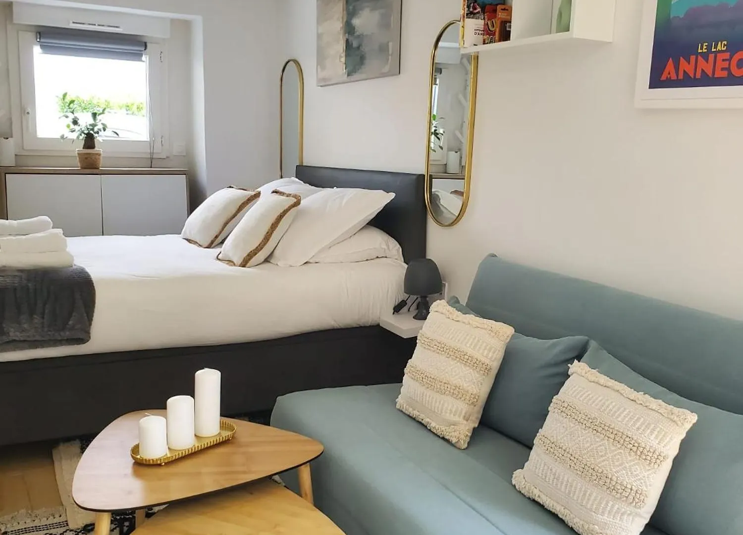 Annecy Poisy Studio A 9 Minutes Du Lac Annecy Avec Piscine Privee 別荘