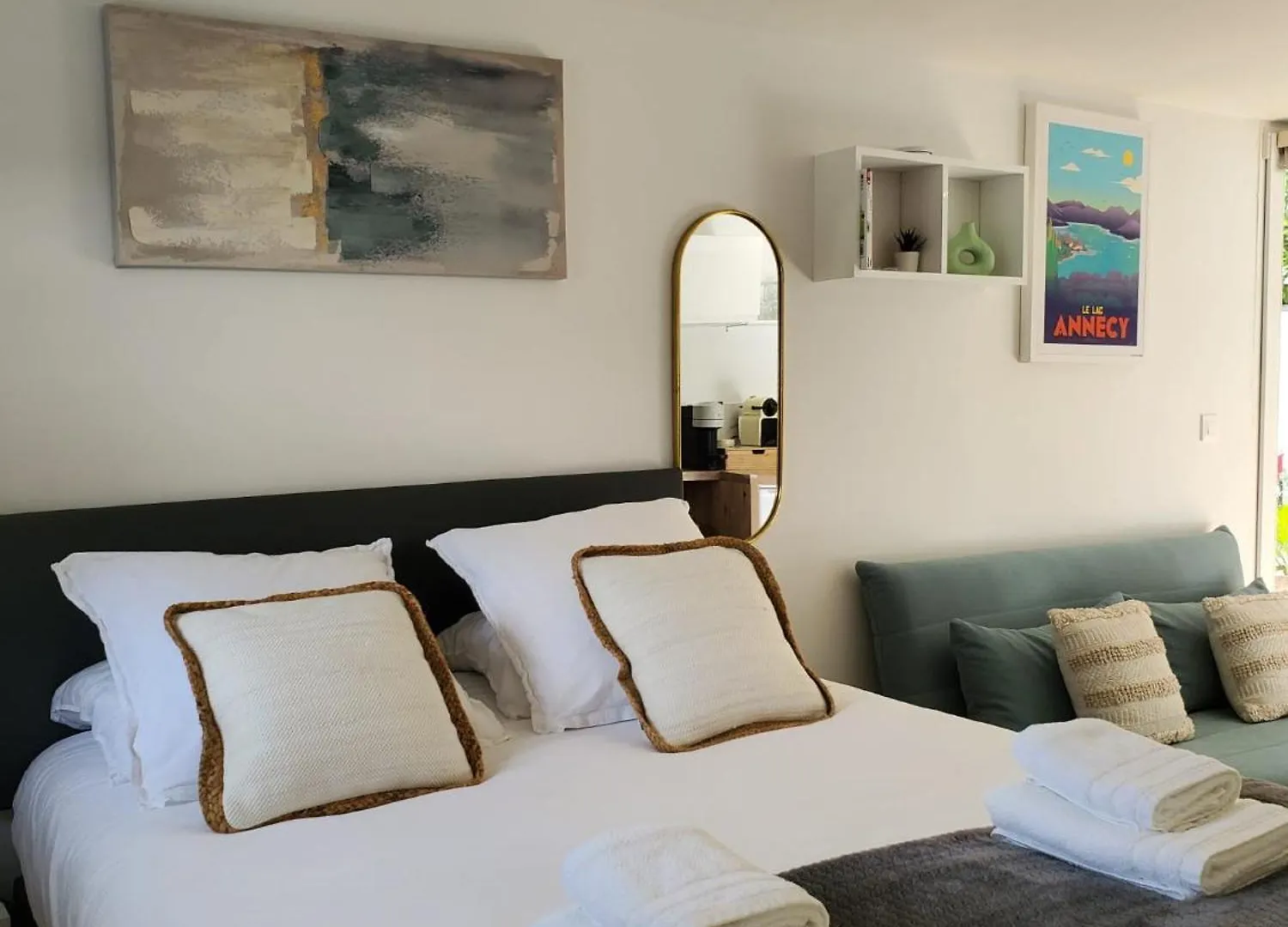 Annecy Poisy Studio A 9 Minutes Du Lac Annecy Avec Piscine Privee 別荘